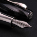 Ручка перова Montegrappa Extra 1930 Black & White ST FP18 F ISEXF2CH
