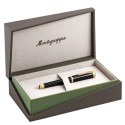 Ручка перова Montegrappa Quattro Black GT FP14 F ISZ4I24Y