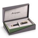 Ручка перова Montegrappa Otto Black GT FP18 F ISZ8I28Y