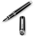 Ручка перьевая Montegrappa Zero Black PT FP F ISZEI2IP