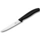 Нож для стейка Victorinox SWISS CLASSIC 11см волн черн 6.7233