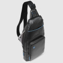 Монорюкзак Piquadro Blue Square (B2) Black CA5577B2-N