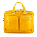 Портфель Piquadro Blue Square (B2) Yellow CA2849B2-G