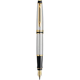 Ручка перьевая Waterman EXPERT Stainless Steel GT FP M 10 042.M