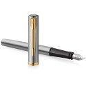 Ручка перова Waterman IMPRESSION Stainless Steel GT FP F 13 450