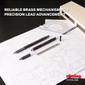 Механічний олівець Rotring ROTRING 600 Black PCL 0,5 з PU чохлом та блокнотом R2224710