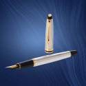 Ручка перьевая Waterman EXPERT Stainless Steel GT FP M 10 042.M