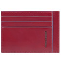 Кредитница Piquadro Blue Square (B2) Red PP2762B2R_R
