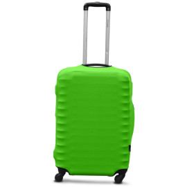 Чехол Coverbag полиэстер на чемодан M салатовый Высота 55-65см CvP0211M