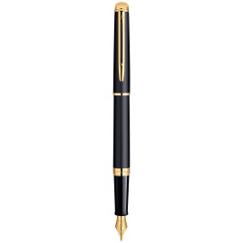 Ручка перова Waterman HEMISPHERE Mаtte Black FP F 12 003