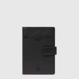 Обкладинка для паспорта Piquadro Ael (S142) Black PP6914S142R_N
