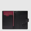Обложка для паспорта Piquadro Ael (S142) Black PP6914S142R_N