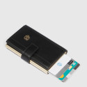 Кредитница Piquadro Circle (W92) Black PP5649W92R_N