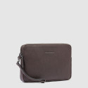Сумочка / Клатч Piquadro Black Square (B3) Dark Brown AC3944B3R_TM