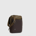 Сумка Piquadro Black Square (B3) Green-Brown CA3084B3_VETM