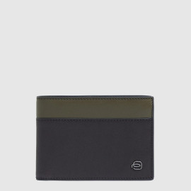 Портмоне Piquadro Black Square (B3) Green-Brown PU1392B3R_VETM