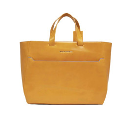 Жіноча сумка Piquadro Blue Square (B2) Yellow BD6680B2-G