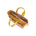 Жіноча сумка Piquadro Blue Square (B2) Yellow BD6680B2-G