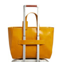 Жіноча сумка Piquadro Blue Square (B2) Yellow BD6680B2-G
