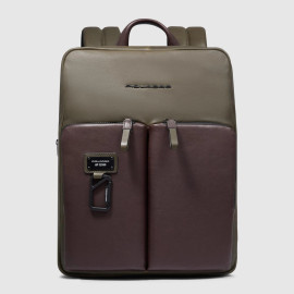 Рюкзак для ноутбука Piquadro Harper (AP) Green-Brown CA6311AP_VETM
