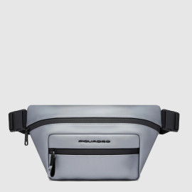 Сумка на пояс Piquadro Corner 2.0 (C2O) Silver-Black CA6940C2OW_MGR
