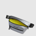 Сумка на пояс Piquadro Corner 2.0 (C2O) Silver-Black CA6940C2OW_MGR