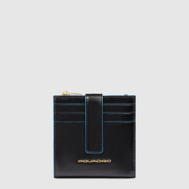 Кредитница Piquadro Blue Square (B2) Black PP6843B2R-N