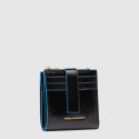 Кредитница Piquadro Blue Square (B2) Black PP6843B2R-N