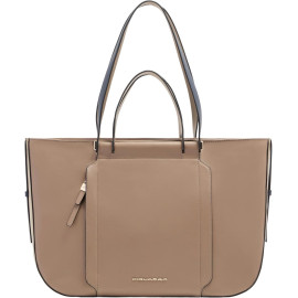 Жіноча сумка Piquadro Circle (W92) Taupe-Blue BD7136W92_TOBLU