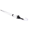 Зонт Knirps C.760 Stick Manual Transparent Black Kn96-8760-1000
