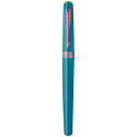 Ручка перьевая Parker MERIDIAN Teal Lacquer RBT FP F 41 211