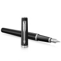 Ручка перьевая Parker MERIDIAN Black Lacquer CT FP F 40 111