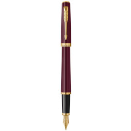 Ручка перова Parker MERIDIAN Red Lacquer GT FP F 40 211