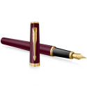 Ручка перова Parker MERIDIAN Red Lacquer GT FP F 40 211