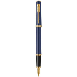 Ручка перова Parker MERIDIAN Blue Lacquer GT FP F 40 311
