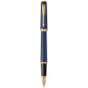 Ручка перьевая Parker MERIDIAN Blue Lacquer GT FP F 40 311