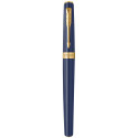 Ручка перьевая Parker MERIDIAN Blue Lacquer GT FP F 40 311