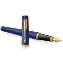 Ручка перьевая Parker MERIDIAN Blue Lacquer GT FP F 40 311
