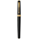 Ручка перьевая Parker MERIDIAN Matte Black Lacquer GT FP F 40 411