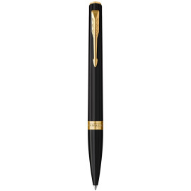 Ручка кулькова Parker MERIDIAN Matte Black Lacquer GT BP 40 432