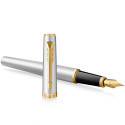 Ручка перова Parker MERIDIAN Chrome Lacquer GT FP F 40 611