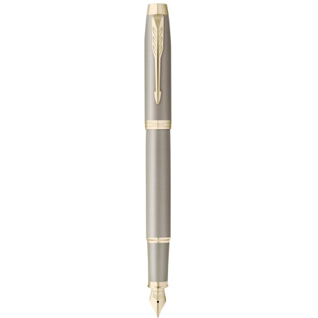 Ручка перьевая Parker IM The Finishing Touch Sandstone CHT FP F 28 611