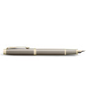 Ручка перьевая Parker IM The Finishing Touch Sandstone CHT FP F 28 611