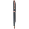 Ручка перьевая Parker IM The Finishing Touch Slate PGT FP F 28 711