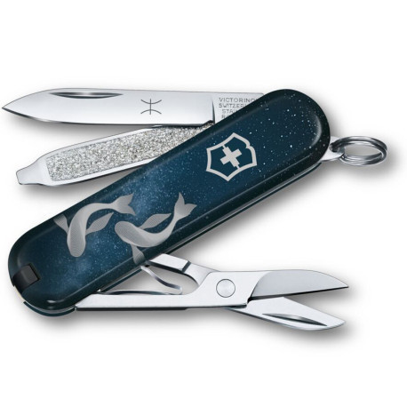 Складной нож Victorinox CLASSIC SD Zodiac Pisces Рыбы 0.6223.2PIS