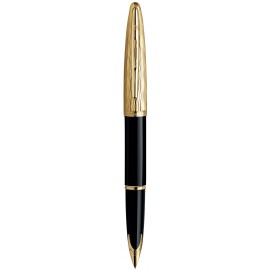 Ручка перьевая Waterman CARENE Essential Black & Gold GT FP 11 204
