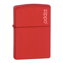Запальничка Zippo Classics w/Zippo Logo Red Matte Zp233zl