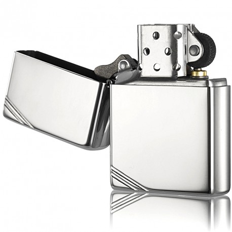 Запальничка Zippo Replica 1937 Vintage w Slashes High Polish Chrome Zp260