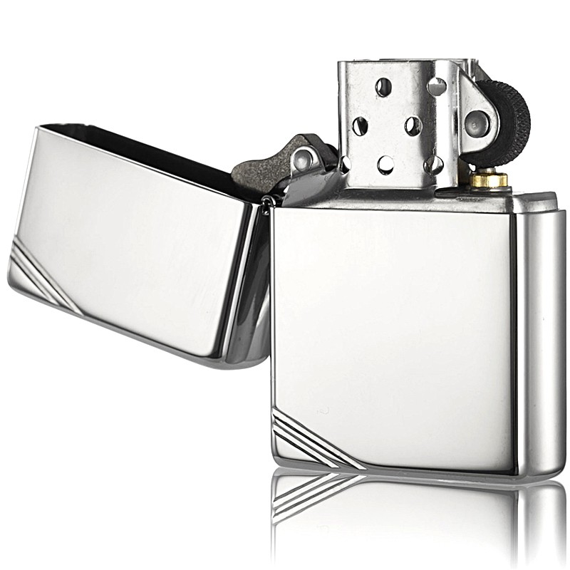 Зажигалка Zippo Replica 1937 Vintage w/Slashes High Polish Chrome