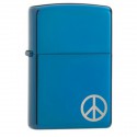 Запальничка Zippo Classics Peace On The Side Sapphire Zp21055